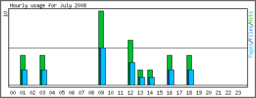 Hourly usage