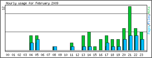 Hourly usage