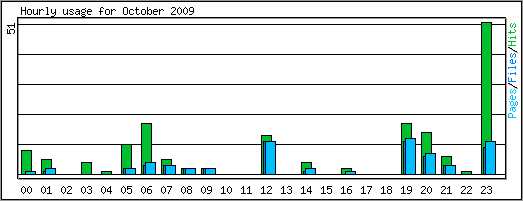 Hourly usage