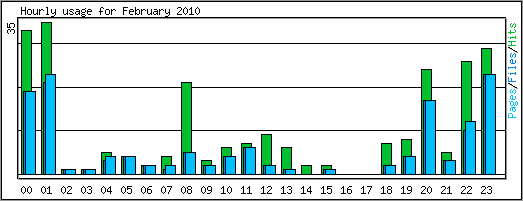 Hourly usage