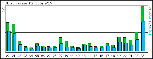 Hourly usage