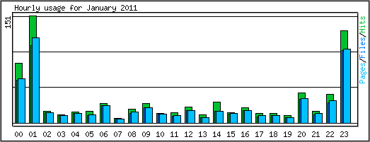 Hourly usage